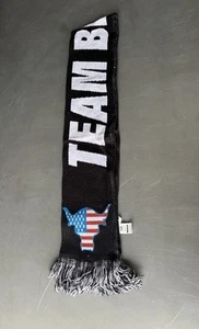 WWE The Rock Team Bring It Scarf Black Brahma Bull - Picture 1 of 3