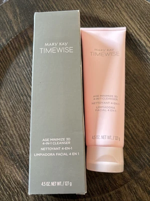 New In Box Mary Kay Timewise Age Minimize 3D 4-in-1 Cleanser Normal / Dry - Image 1 of 4