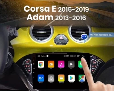 RADIO 2 DIN PER OPEL CORSA E ADAM BLUETOOTH USB NAVIGATORE WI-FI GPS 1/16 - Immagine 1 di 3