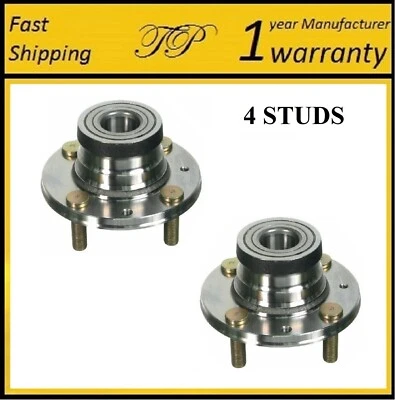 Conjunto de cojinete de cubo de rueda trasera para Dodge Colt 1993-1994 4 ruedas ABS (PAR) Foto 1 de 3