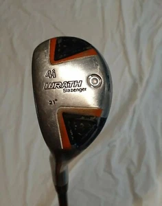 Slazenger Wrath 4i Hybrid 21* / Left hand Harrison Firm Graphite golf club - Picture 1 of 8