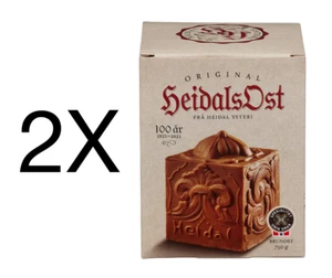 Heidalsost Premium Norwegischer Braunkäse Heidal Ysteri 2X750g - Bild 1 von 1