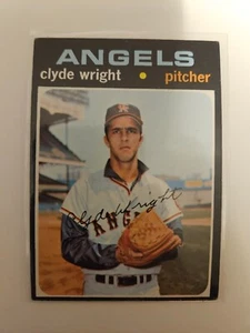 1971 Topps Clyde Wright #240 EX/MT KOMBINIERTER VERSAND - Bild 1 von 2