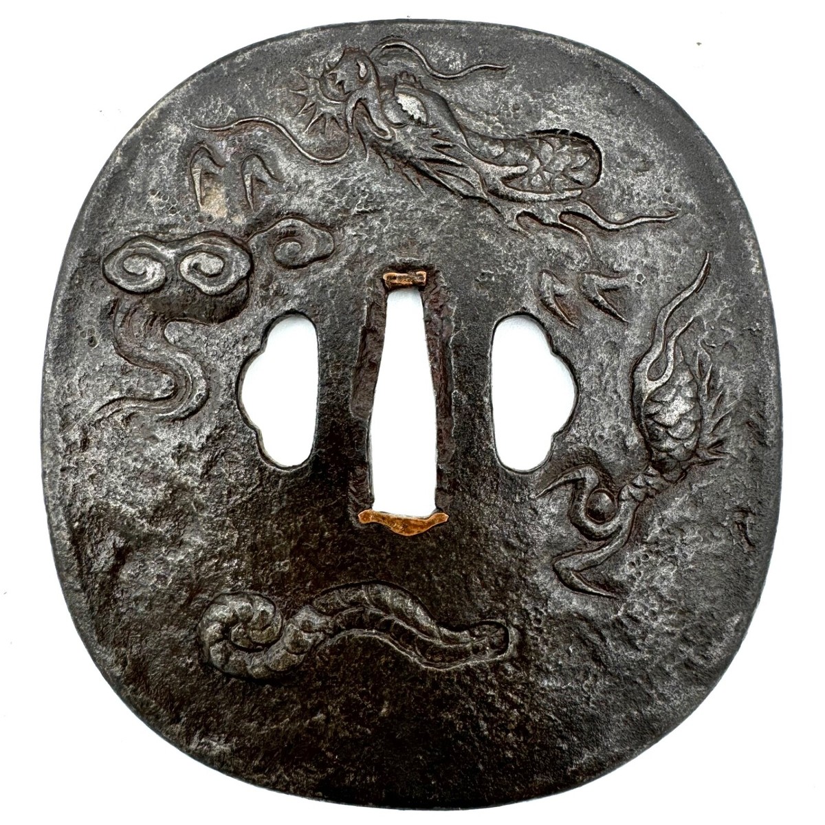 明治期軍刀六層鍔希少