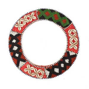 Kuba Beaded Collar Congo - Picture 1 of 8