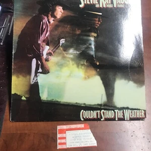 Stevie Ray Vaughan LP Couldn’t Stand The Weather PROMO Original (1984) + Ticket - Picture 1 of 14