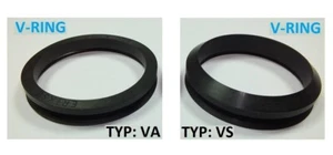 V - Ring of VA 8 - 60 mm NBR 60 , V-Ring VS 8 - 80 choose size Seals Vring,Ring - Picture 1 of 73