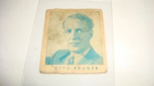 Otto Kruger R133 Strip Card 174 Rare 1930's - Picture 1 of 2