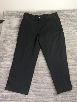 Bill Khakis Pleated Front Pants Men's 40 Black Tapered Leg - Image 1 of 4