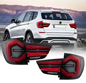 For BMW X3 F25 2011-2017 Left & Right LED Tail Light Assemblies Rear Brake lamp - Foto 1 di 12