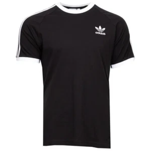 Adidas Men's Original Short Sleeve 3 Stripe Essential California T-Shirt - Picture 1 of 60