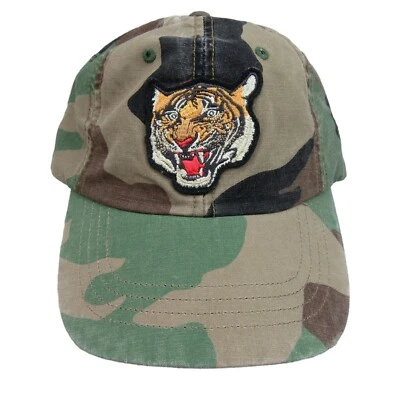 Polo Ralph Lauren Camuflaje Tigre Parche Gorra de Béisbol Ajuste Ajustable NUEVO Foto 1 de 4