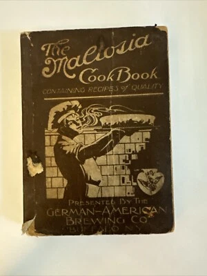 Maltosia CookBook - German American Brewing Co. Buffalo, NY - 1912 Ethnic - Image 1 of 4