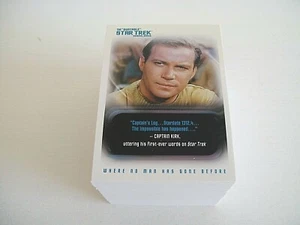 THE "QUOTABLE" STAR TREK, ORIGINAL SERIES, 110 FULL BASE SET OF CARDS FROM 2004. - Picture 1 of 4