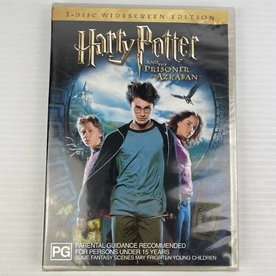 HARRY POTTER & THE PRISONER OF AZKABAN DVD 2 DISCS REGION 4 BRAND NEW & SEALED - Image 1 of 4