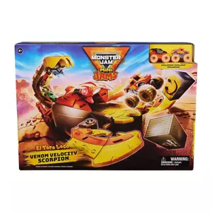 Monster Jam Mini El Toro Loco Venom Velocity Scorpion Spielset 2 exklusive Trucks - Bild 1 von 5
