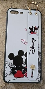 Disney Character Mickey Minnie Cuwana Phone Case For I Phone X/XS with Lanyard - Picture 1 of 6