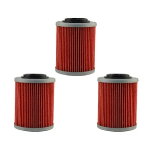 3X Oil Filter for CAN-AM RENEGADE OUTLANDER MAVERICK 570 650 800 1000 800R 1000R - Picture 1 of 3