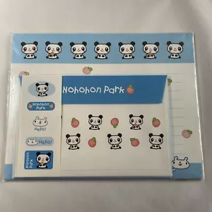 Nohohon Park Panda Set Lettere Made In Japan Nuovo In Confezione - Foto 1 di 3