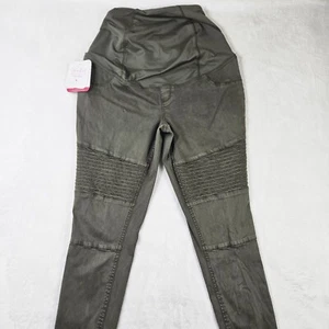Isabel Maternity Straight Jegging Crossover Panel Grün Jeans Gr. 2 28 Schrittlänge Neu - Bild 1 von 14