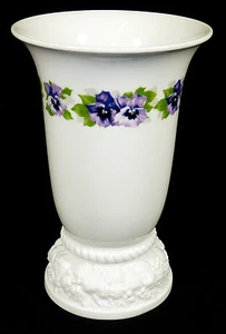 ROSENTHAL - XXL Vase BLUMEMVASE Prunkvase - MARIA - STIEFMÜTTERCHEN - Bild 1 von 4