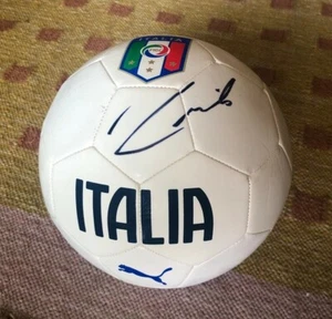 Autógrafo firmado por Andrea Pirlo talla completa 5 pelota de fútbol Puma Italia a prueba de la Copa del Mundo - Imagen 1 de 3