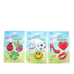 Kit de pegatinas Diamond Dotz paquete de 3 673890 NUEVO - Imagen 1 de 6