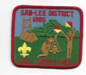 Consejo Occoneechee Distrito de San-Lee 1980 Camporee de otoño [OTT675] - Imagen 1 de 1