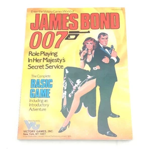 James Bond 007 Role Playing Game Book In Her Majesty's Secret Service (1983) - Picture 1 of 2
