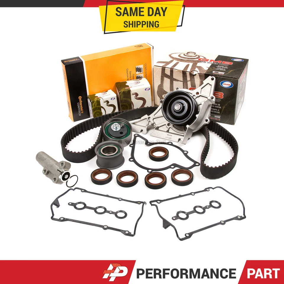 Комплект ремня ГРМ крышка клапана натяжителя водяного насоса для 00-02 Audi Allroad S4 2.7 - Изображение 1 из 4