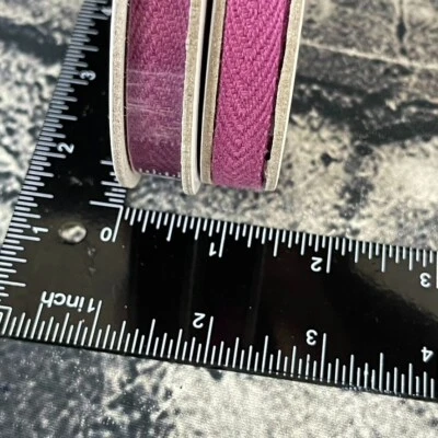 Stampin' Up INTO THE WOODS 139612 Cotton Ribbon 3/8" 10 Yards SET OF 2 ROLLS Foto 1 de 4