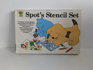 Spot's Stencil Set - 1988 Vintage - Eric Hill - Children's Drawing - Picture 1 of 2