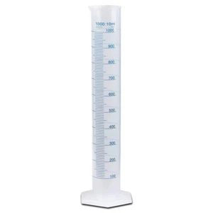 Cilindro graduado de plástico 1000 ml, métrico único, Karter Scientific (único) - Imagen 1 de 1