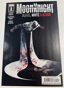 50% Off Retail! Moon Knight Black White & Blood #1, Cover A, Key 1st App. - Picture 1 of 2