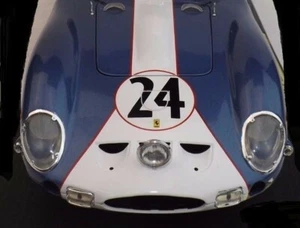 Ferrari 1 12 LARGE SCALE Le Mans Racing Custom Built Race Car24Carousel Blue18  - Picture 1 of 11