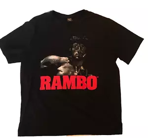 Rambo 2016 Black T-Shirt Size 3XL - Picture 1 of 4