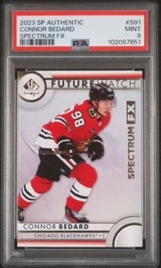 2023-24 SP Authentic Spectrum FX Future Watch Connor Bedard PSA 9 #S-91  (RC) - Picture 1 of 2