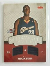 J. J. Hickson (Cavaliers) 2008-09 Fleer NBA Throwback Classics ROOKIE JERSEY