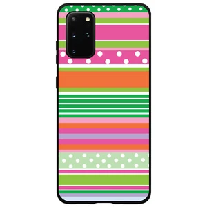 Hard Case Cover for Samsung Galaxy S Green Pink White Stripe Polka Dot - Picture 1 of 6