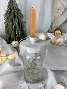 FLASCHENAUFSATZ FÜR KERZEN BEIDSEITIG Weihnachten Dekoration #2024693 - Bild 1 von 2