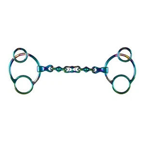 Universal Waterford Horse Bit / Horse Bits Rainbow - Picture 1 of 5