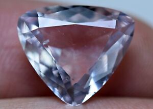 4.90 CT Ultra Rare Transparent Natural Pink Apatite Top Cut Gemstone@ KPK PK
