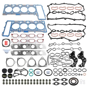 Engine Overhaul Rebuilding Gasket Seals set For Audi S5 A6 A8 Q7 VW Touareg 4.2L - Picture 1 of 12