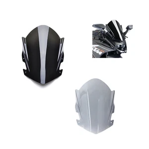 Double Bubble Motorcycle Windshield Windscreen Visor KTM RC125 RC200 RC390 14-18 - Picture 1 of 5