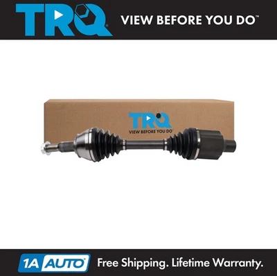 TRQ CV Axle Shaft Assembly Fits 2017-2022 Cadillac XT5 2017-2023 GMC Acadia - Image 1 of 4