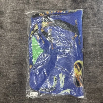 Palace Skateboards Frogger polar reversible - talla mediana - azul nuevo Foto 1 de 4