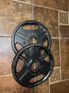 10lbs TSA Cast Iron Plates/ 2inch Diameter, Fits All Standard Barbells - Picture 1 of 2