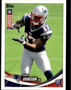 Topps Kickoff RC 2013 Aaron Dobson Patriots #29 - Imagen 1 de 2