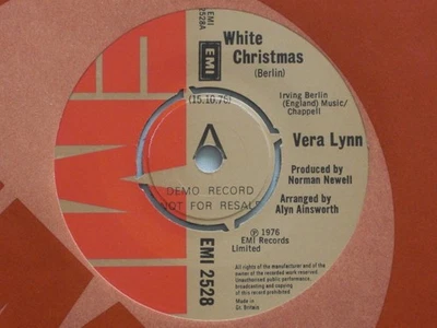 VERA LYNN - WHITE CHRISTMAS - 7" VINYL - EMI LABEL - DEMO COPY - Image 1 of 3