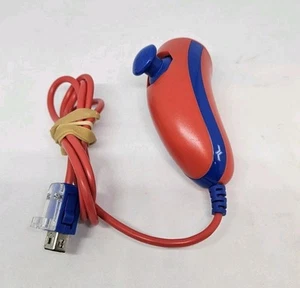 3rd Party Red and Blue Nintendo nunchuck for Nintendo Wii or Wii U with 3 Button - Picture 1 of 2
